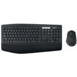 Logitech MK850 Performance keyboard and mouse set/ wireless/ 2.4GHz/ USB receiver/ US/ black