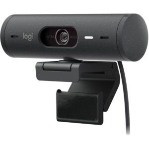 Logitech webcam BRIO 500, Full HD, 4x zoom, RightLight 4 with HDR, graphite, USB-C