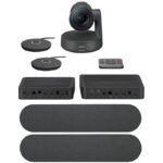 Logitech webcam Rally Plus Ultra-HD ConferenceCam/ 2 microphones/ 2 speakers/ black