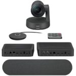 Logitech webcam Rally Ultra-HD ConferenceCam/ 1 microphone/ 1 speaker/ black