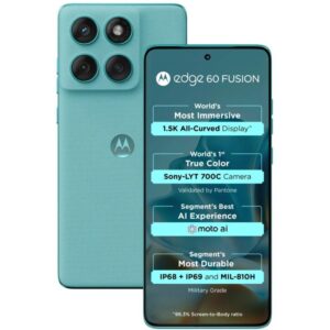 Motorola EDGE 60 Fusion - PANTONE Amazonite 6.67"/ single SIM + eSIM/ 12GB/ 256GB/ 5G/ Android 15