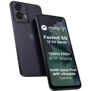 Motorola Moto G35 - Midnight Black 6.72"/ single SIM + eSIM/ 4GB/ 256GB/ 5G/ Android 14