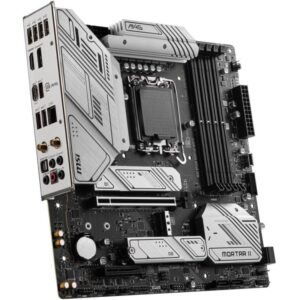 MSI MAG B760M MORTAR WIFI II / Intel B760 / LGA1700 / 4x DDR5 / 3x M.2 / HDMI / DP / USB-C / WiFi / mATX