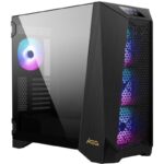 MSI MEG PROSPECT 700R case/ without power supply/ left tempered glass/ 4x ARGB 120 mm fan/ 1x USB3.1 Type-C/ 2x USB3.0/ black