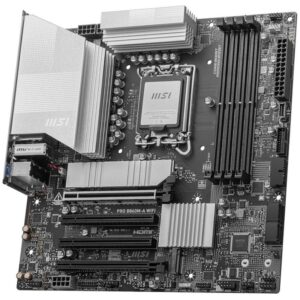 MSI PRO B860M-A WIFI / INTEL B860 / LGA1851 / 4x DDR5 / M.2 / WiFi / mATX