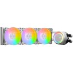 MSI water cooler CPU MAG CORELIQUID E360 WHITE/ 3x 120mm ARGB fan/ support LGA1700/ white