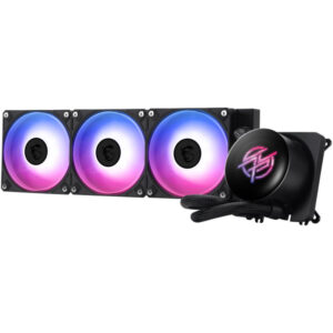 MSI water cooler CPU MPG CORELIQUID P13 360/ 3x 120mm ARGB fan/ 2.1" display