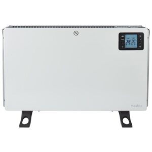 NEDIS convection heater/ thermostat/ 3 settings/ display/ timer/ remote control including CR2032 battery/ power 2000 W/ metal/ w