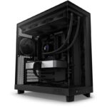 NZXT H6 Flow dual-chamber case / MidT / 3x120mm fan / 2xUSB 3.2 / USB-C / glass side and front / black