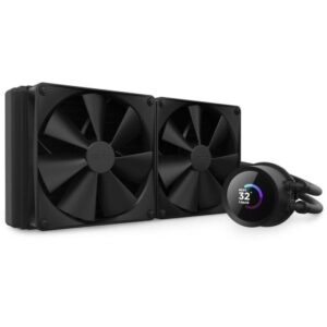 NZXT water cooler Kraken 280 / 2x140mm fan / 4-pin PWM / LCD disp. / 6 years