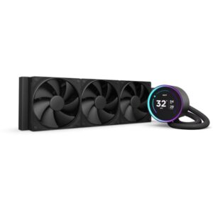 NZXT water cooler Kraken 360 ELITE / 3x120mm fan / 4-pin PWM / LCD disp. / 6 years