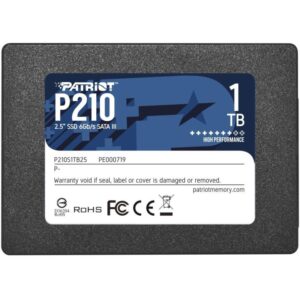 PATRIOT P210 1TB SSD / 2.5" / Internal / SATA 6GB/s / 7mm