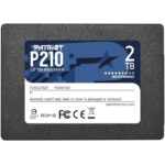 PATRIOT P210 2TB SSD / 2.5" / Internal / SATA 6GB/s / 7mm