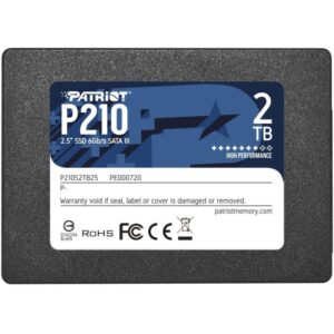 PATRIOT P210 2TB SSD / 2.5" / Internal / SATA 6GB/s / 7mm