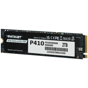 PATRIOT P410 2TB SSD / Internal / M.2 PCIe Gen4 x4 NVMe / 2280