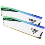 PATRIOT VIPER ELITE 5 WHITE RGB 48GB DDR5 6000MHz / DIMM / CL42 / Kit 2x 24GB