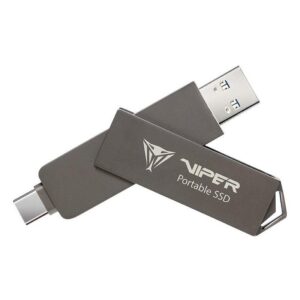 PATRIOT Viper Portable PVP30 SSD 2TB Type A+C / USB 3.2 Gen 2 / gray