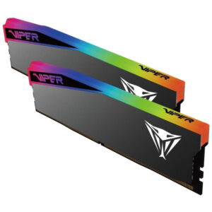 PATRIOT VIPER RGB Elite 5 Ultra 64GB DDR5 6400MT/s / DIMM / CL39 / XMP 3.0 / 1.4V / Kit 2x 32GB