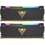 PATRIOT Viper Steel RGB 16GB DDR4 3600MHz / DIMM / CL18 / 1.35V / Heatshield / KIT 2x 8GB