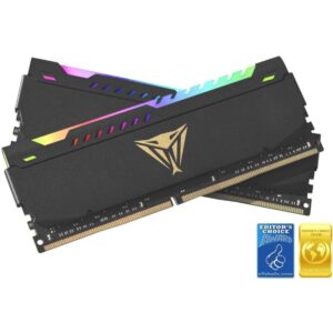 PATRIOT Viper Steel RGB 32GB DDR4 3600MHz / DIMM / CL20 / 1.35V / KIT 2x 16GB