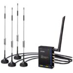 Planet ICG-2210W-NR compact wireless industrial gateway, 2x1GBASE-T, 5G NR, 2x SIM, VPN, 9-36VDC, -40~75°C, IP30