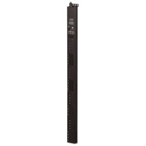 Planet IPM-16230, IP vertical control 16x sockets 240V/10A, 0U Rack, LED+display, 2 cascade ports, sensor port