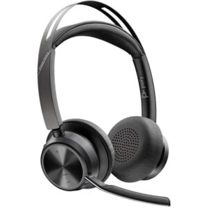 Poly Voyager Focus 2 Microsoft Teams Certified USB-CC Headset +USB-C/A Adapter