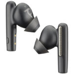 Poly Voyager Free 60+ UC M Carbon Black Earbuds +BT700 USB-C Adapter +Touchscreen Charge Case