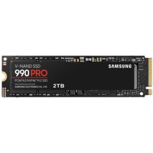 SAMSUNG 990 PRO 2TB SSD / M.2 2280 / PCIe 4.0 4x NVMe / Internal