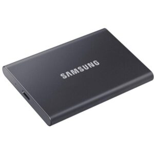 SAMSUNG Portable SSD T7 1TB / USB 3.2 Gen 2 / USB-C / External / Gray