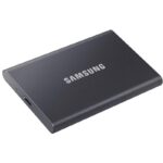 SAMSUNG Portable SSD T7 4TB / USB 3.2 Gen 2 / USB-C / External / Gray