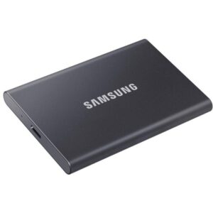 SAMSUNG Portable SSD T7 4TB / USB 3.2 Gen 2 / USB-C / External / Gray