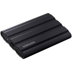 SAMSUNG Portable SSD T7 Shield 2TB / USB 3.2 Gen 2 / USB-C / External / Black
