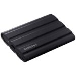 SAMSUNG Portable SSD T7 Shield 4TB / USB 3.2 Gen 2 / USB-C / External / Black