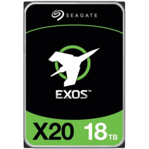 SEAGATE Exos X20 18TB HDD / ST18000NM000D / SAS / 3.5" / 7200 rpm / 256MB / 512E/4KN