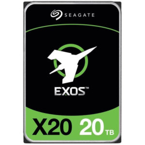 SEAGATE Exos X20 20TB HDD / ST20000NM002D / SAS / 3.5" / 7200 rpm / 256MB / 512E/4KN