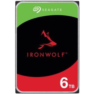 Seagate IronWolf 6TB HDD / ST6000VN006 / Internal 3.5" / 5400 rpm / SATA 6Gb/s /256 MB