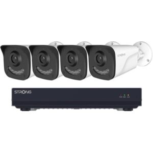 STRONG BUL05DL0-P PoE KIT/ Bullet/ 5Mpix/ 1x NVR NVR1120-8P/ 4x IP camera BUL05DL0-P/ HDMI/ VGA/ USB/ LAN
