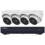 STRONG TUR05DL0-P PoE KIT/ Turret/ 5Mpix/ 1x NVR NVR1120-8P/ 4x IP camera TUR05DL0-P/ HDMI/ VGA/ USB/ LAN