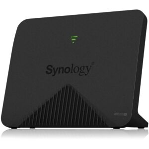 Synology MR2200ac Mesh router 2.4GHz / 5GHz 802.11a/b/g/n/ac 4C/717MHz/256MBRAM/1xUSB3.0/1xGbEWAN, 1xGbELAN