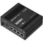 Teltonika RUTM11 industrial router, 4G, LTE, 4x Gbit RJ45, WiFi 5