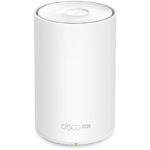 TP-Link Deco X10-4G AX1500 LTE Home Mesh Wi-Fi 6 unit, 300 Mbps 2.4GHz + 1201 Mbps 5GHz, 3x GLAN, SIM slot