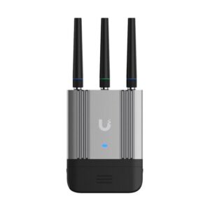 Ubiquiti Mobile Router Industrial - Industrial LTE router, Wi-Fi 2.4 GHz, GPS, PoE In, PoE Out, 802.3af/at