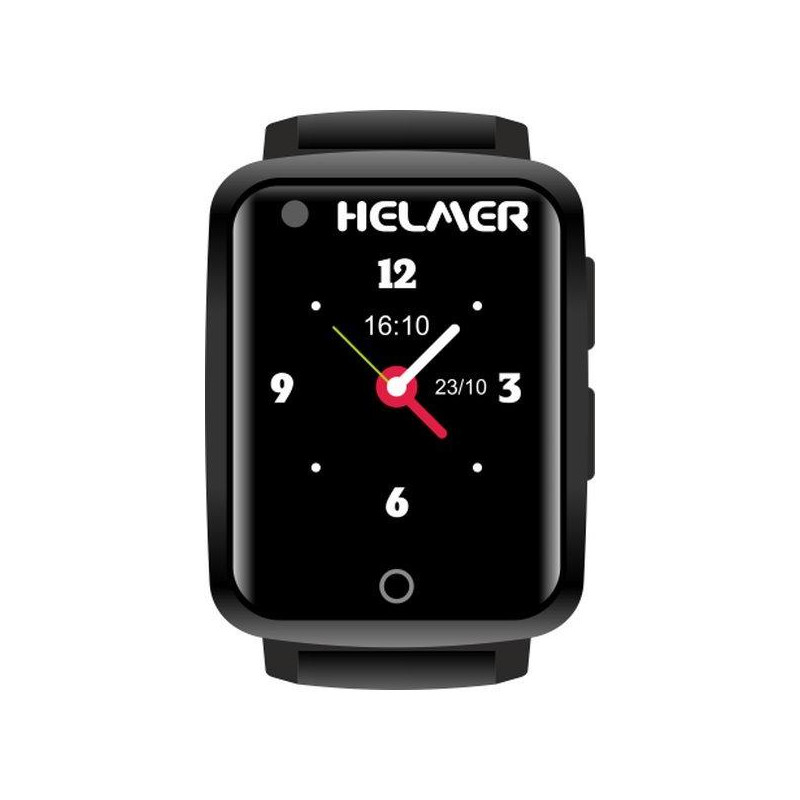 UNPACKED - HELMER senior watch LK 716 with GPS locator/touch display/heart rate sensor/nano SIM/IP67/4G/Andro...