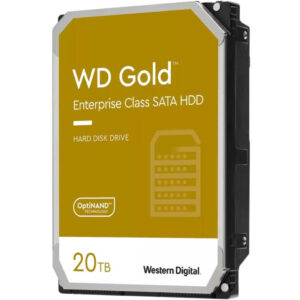 WD GOLD 20TB / WD202KRYZ / SATA 6Gb/s / Internal / 3.5" / 512MB