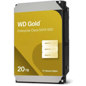 WD GOLD 20TB / WD203KRYZ / SATA 6Gb/s / Internal / 3.5" / 7200rpm / 512MB