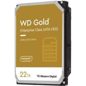 WD GOLD 22TB / WD221KRYZ / SATA III / Internal 3.5" / 7200rpm / 512MB