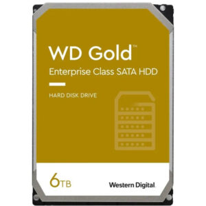 WD GOLD 6TB / WD6004FRYZ / SATA 6Gb/s / Internal / 3.5" / 7200rpm / 256MB