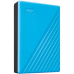 WD My Passport portable 6TB HDD / External / 2.5" / USB 3.0 / blue