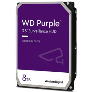 WD PURPLE 8TB / WD85PURZ / SATA 6Gb/s / Internal 3.5" / 5640 rpm / 256MB